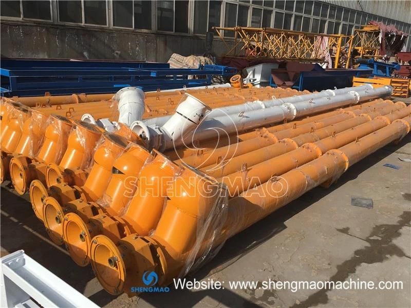 Popular Lsy168 Lsy219 Lsy273 Lsy323 Cement Flyash Filler Dry Powder Auger Spiral Screw Conveyor Screw Pump