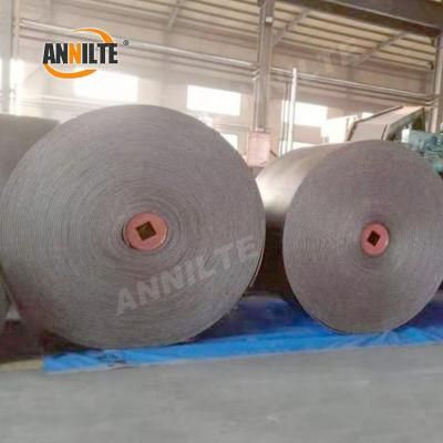 Annilte Customized 2 Ply Canvas Nn/Nylon Rubber Conveyor Belt Supplier Made in China