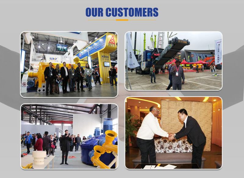 Factory Price China Stainless Steel Sdmix System Concrete Mixing Plant Machinery Equipment Conveyor