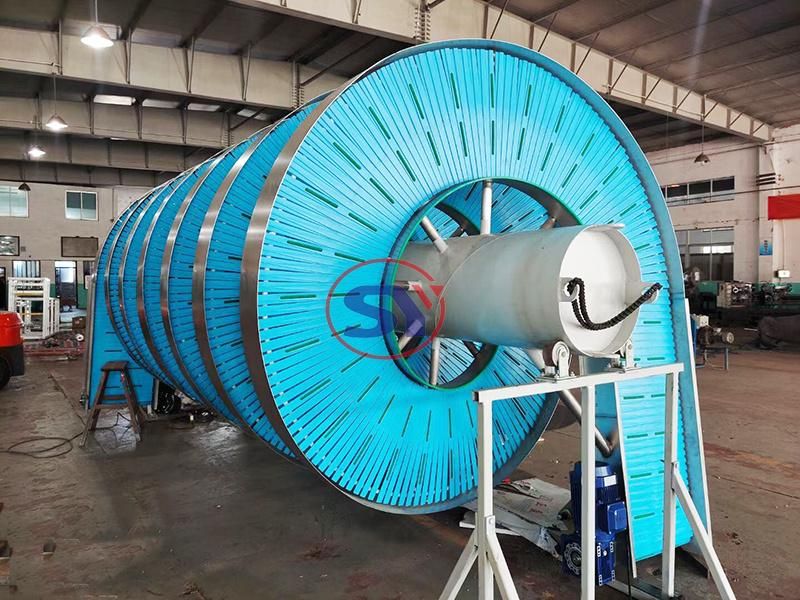 Vertical Product Flow Single Lane Spiral Conveyor