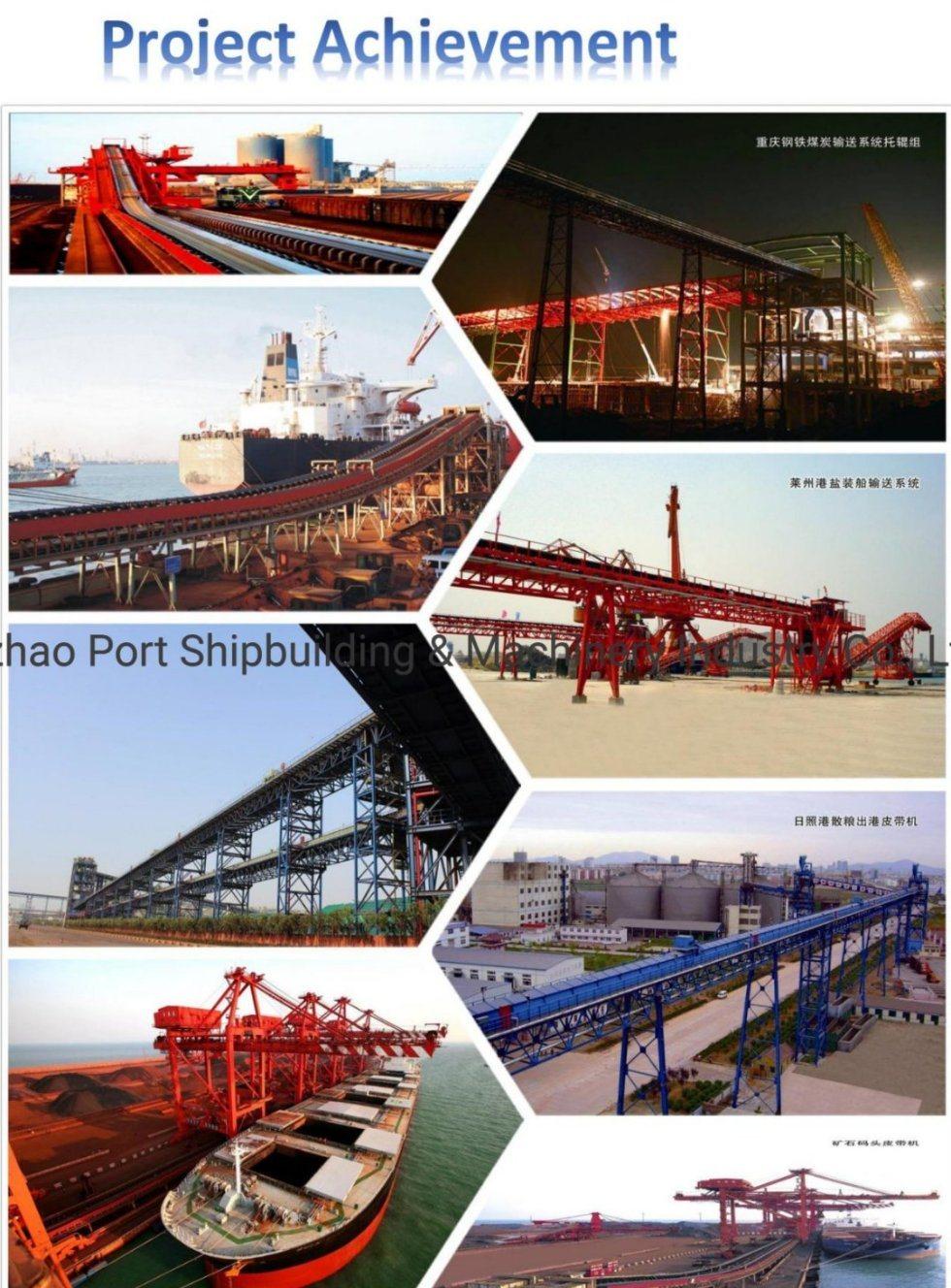 JIS/DIN Standard Conveyor Roller Manufacturer for Port, Cement, Power Plant Industries