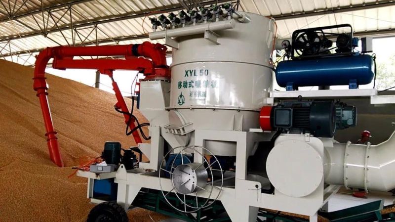 Standard Exportation Packing Carbon Steel Bucket Elevator Grain Unloader Loading Grain From Wagon to Wagon or Truck