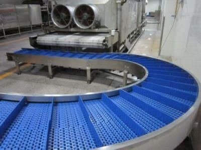 High Temperature Resistance High Quality 304# Stainless Steel Inclined PU Belt Conveyor for Food
