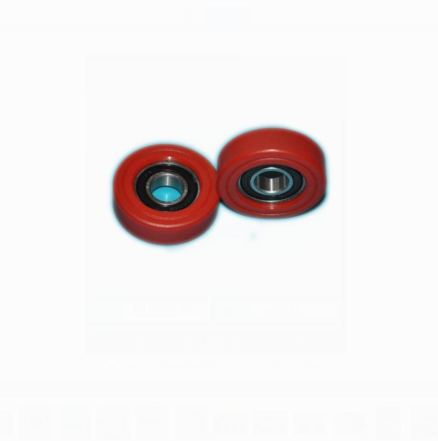 Polyurethane PU Rubber Coated Ball Steel Bearing