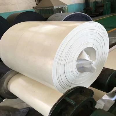 Shaped PVC Conveyor Belt White Food Grade Conveyor Belt