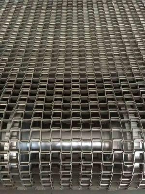 Food Grade Compound Balance Weave Cooling Stainless Steel Wire Mesh Conveyor Belt