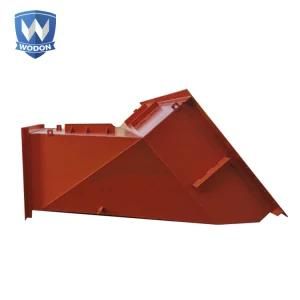 Steel Mill Coal Feeder Conveyor Wear Resistant Chutes