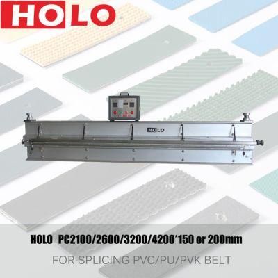 Holo Stainless Steel PVC PU Flat Belts Finger Joining Machine
