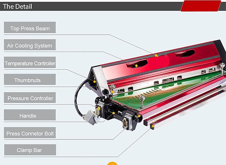 PVC PU Belt Hot Air Cooling Conveyor Belt Splicing Tools