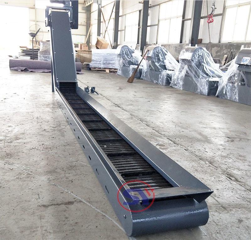 Horizontal Carbon Steel Plate Scraper Belt Conveyor Price