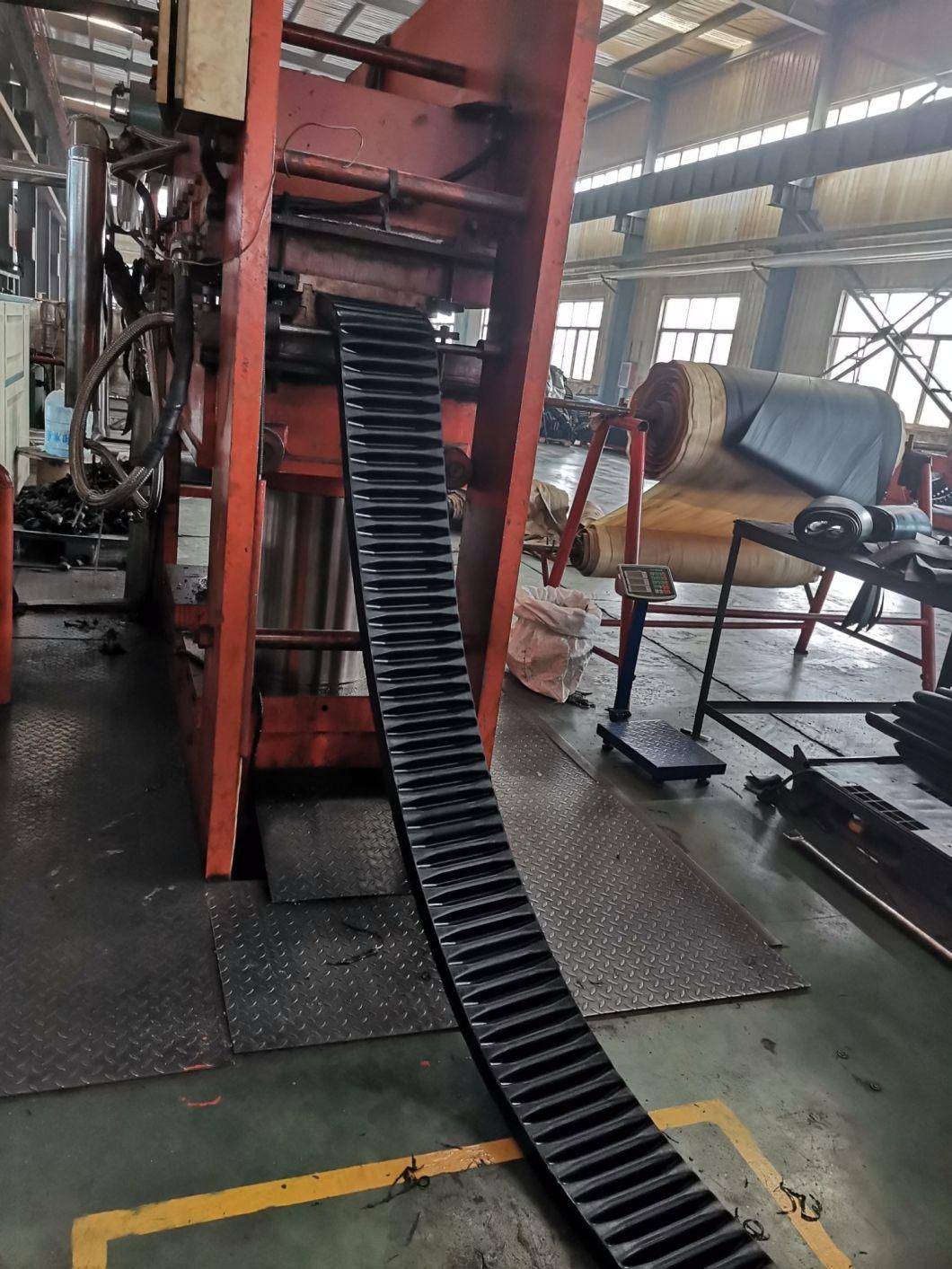 Hot Sale Corrugated Sidewall Conveyor Belt for Steep Inclination Angle