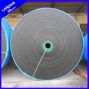 Customized Black 15 24MPa Wear and Tear Resistant Polyester Ep Rubber Conveyor Belt