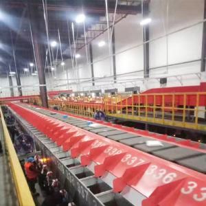 Automatic Parcels Sorting Mail Sorting Machine Tilt-Tray Sorters with Pneumatic Diverts