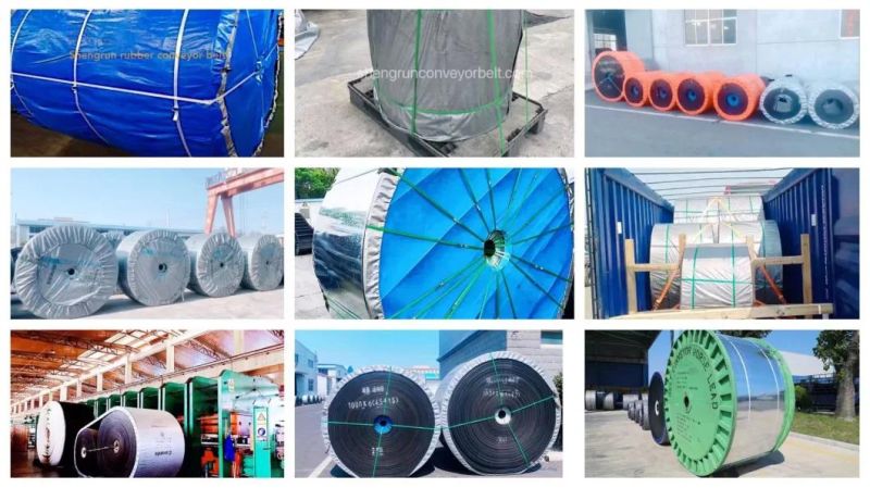 High Quality Manufacturer Customized Oil Resistant Chevron Rubber Conveyor Belt for Recycling