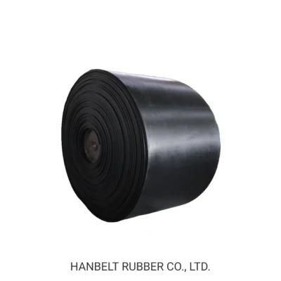 Factory Price Black Fire Retardant Ep Rubber Conveyor Belt for Sale