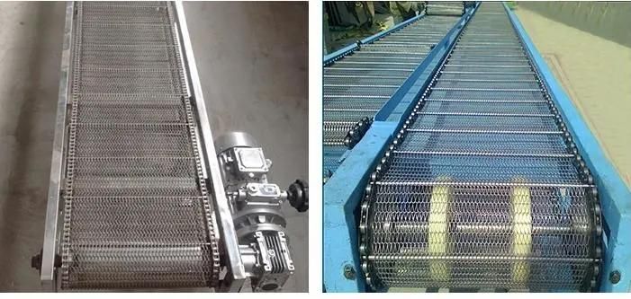 Stainless Steel Compound Balanced Weave Conveyor Belt as Pasteurizing Belt