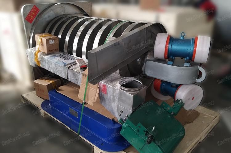 Spiral Conveyor for Grains Cooling Conveyor, Plastic Pellets Transfer Conveyor System