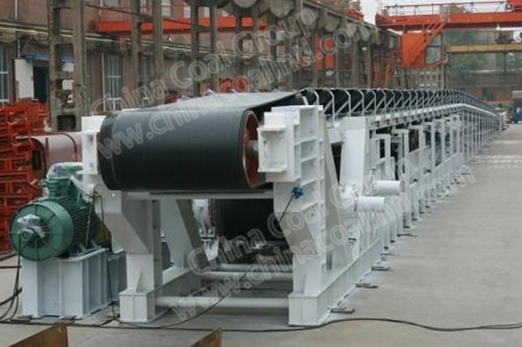 Horizontal Gravel Coal Rocks Mobile Roller Belt Conveyor