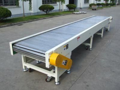 Industrial Flexible Stainless Steel Ring Chain Conveyor