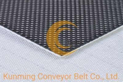PVC conveyor belt for treadmill, black diamond top 1.6mm for fitness machine
