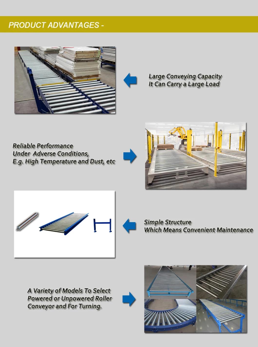 Heavy Duty Metal Galvanized Roller Conveyor