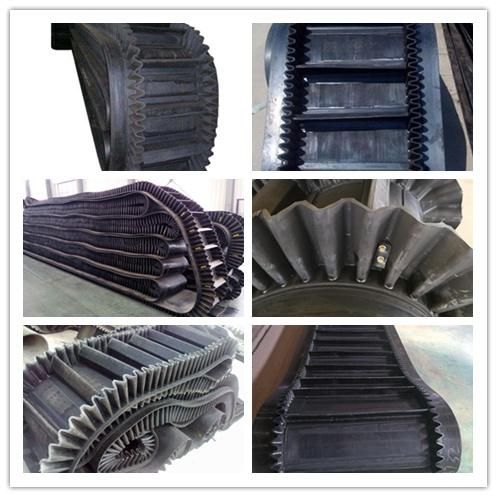 Ep150 Chevron Rubber Conveyor Belt