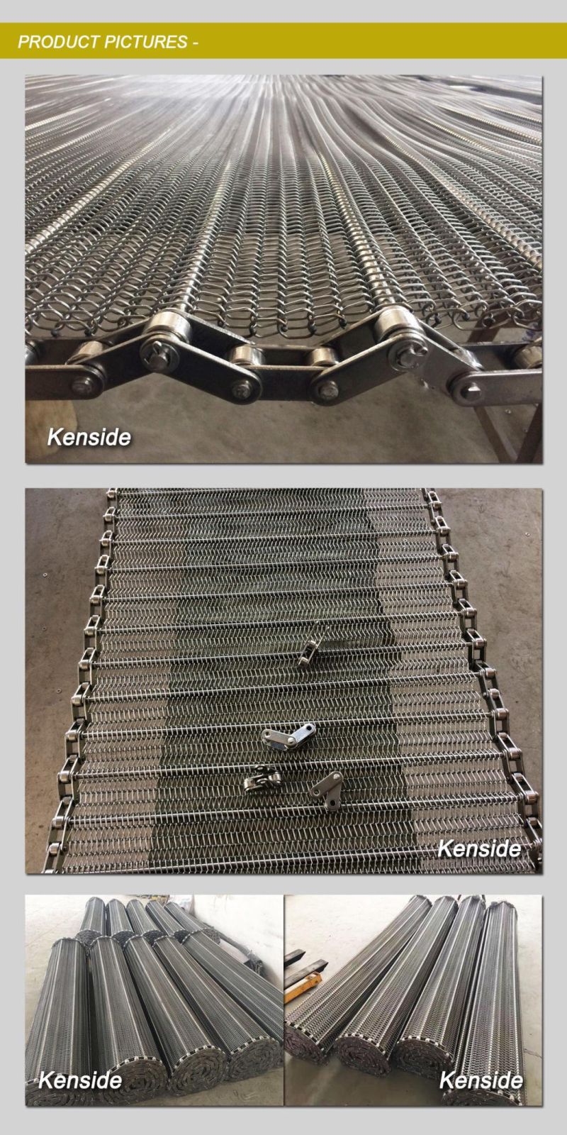 Wire Mesh Belt with High Quality Production