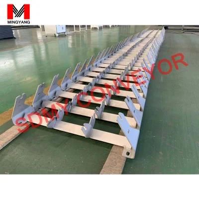 Stainless Steel Inline Trough Frame Carrying Frame of Belt Conveyor System