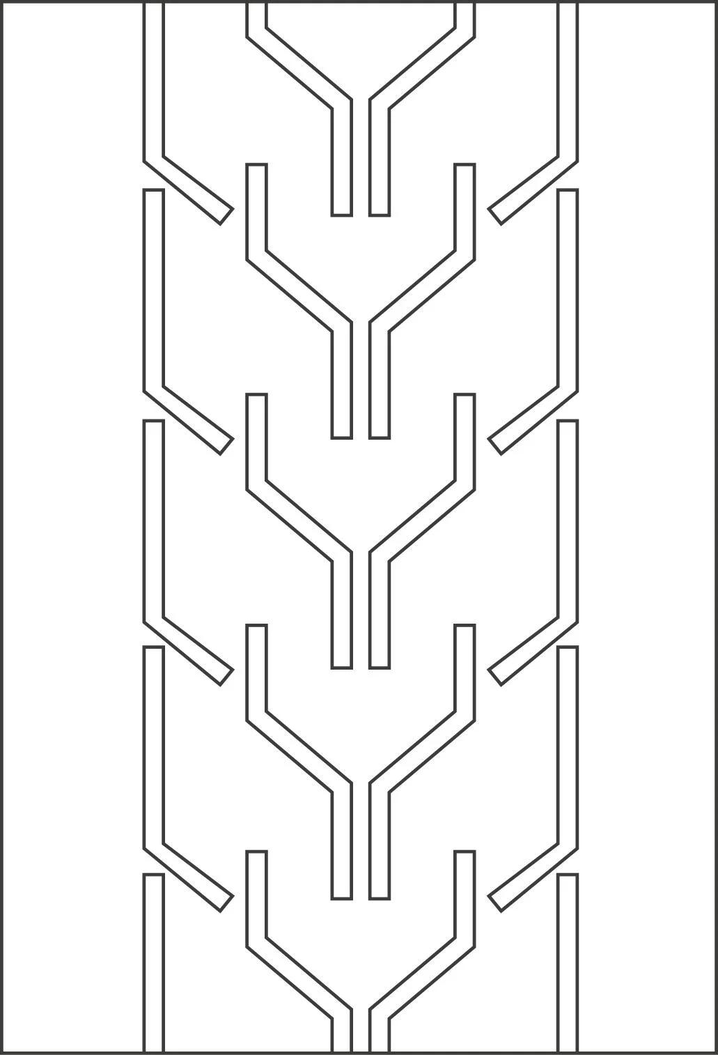Diamond Shape Profiled Pattern Chevron Rubber Fabric Conveyor Belt Conveying