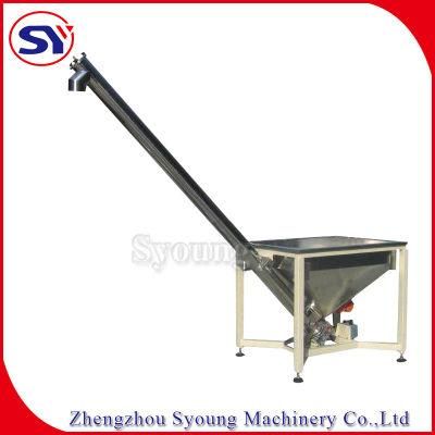 Carbon Steel Stainless Steel Tube Screw Hopper Auger Conveyor for Food&Grain Industry