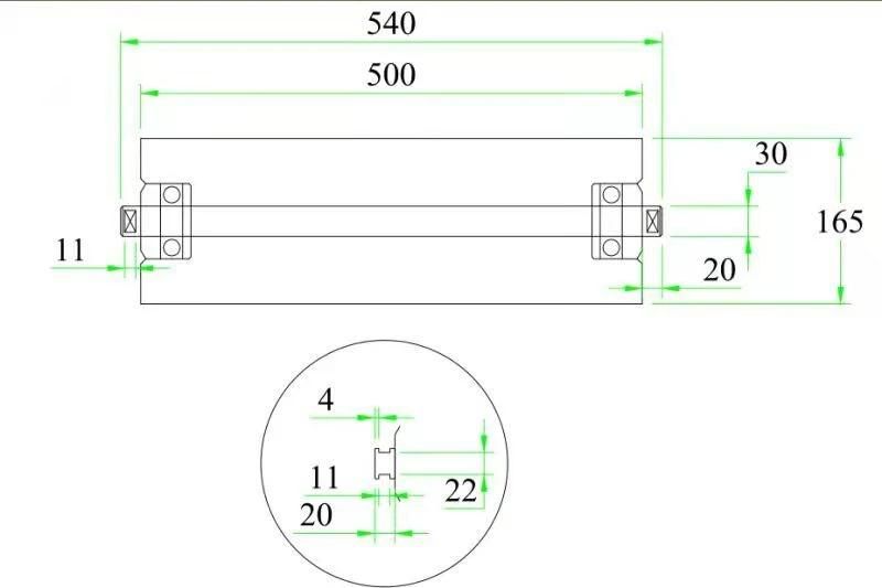 Conveyor Components Self Adjust Carrier Trough Idler Side Guide Roller