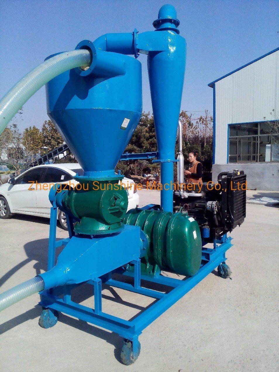 Mobile Flexible Grains Beans Plastic Particles Pneumatic Airslide Conveyer