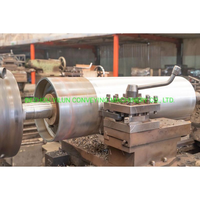 Belt Conveyor Drive Pulley with Bearing and Bearing House for Coal, Cement, Crusher and Mining Industries