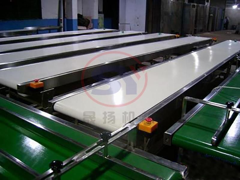 Food Grade PVC Flat and Driving Belt Conveyor for Cereal Grain