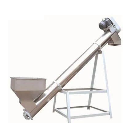 Speed Adjustable Auger Conveyors, Hopper Screw Conveyor Feeder Equipment