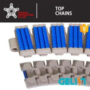 882prr-Tab Side Flexing Plastic Roller Conveyor Table Top Chain
