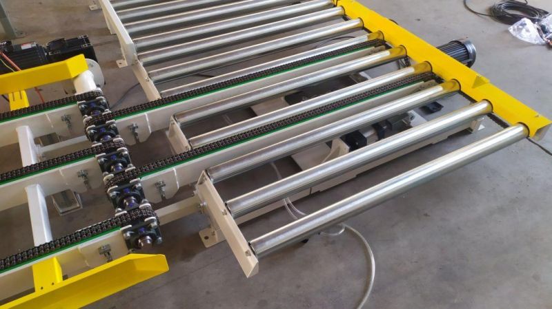 Turntable Conveyor Automatic Pallet Conveyor System