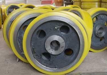 Heavy Industry Facility PU Roller PU Wheel Rubber Wheel