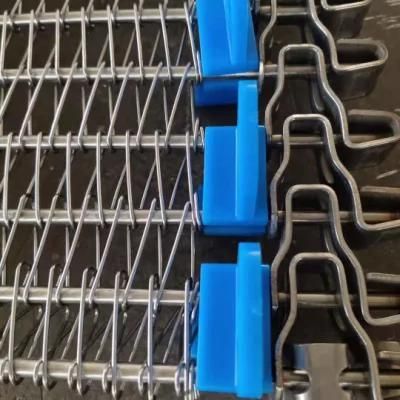 Flexible Rod Wire Mesh Spiral Conveyor Belt