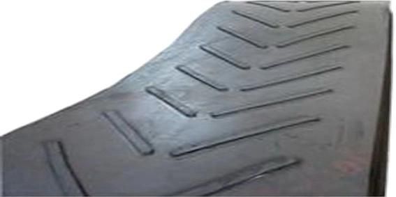 DIN-Z Abrasion Resistant/Oil Resistant Rubber Conveyor Belting Textile Chevron Pattern V Conveyor Belt