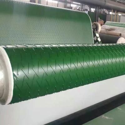 Herringbone Pattern Anti-Slip PVC Conveyor Belt for Seed Machine