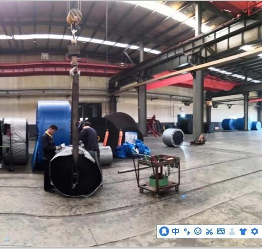 Super Width Steel Crossing Conveyor Belt for Special Project