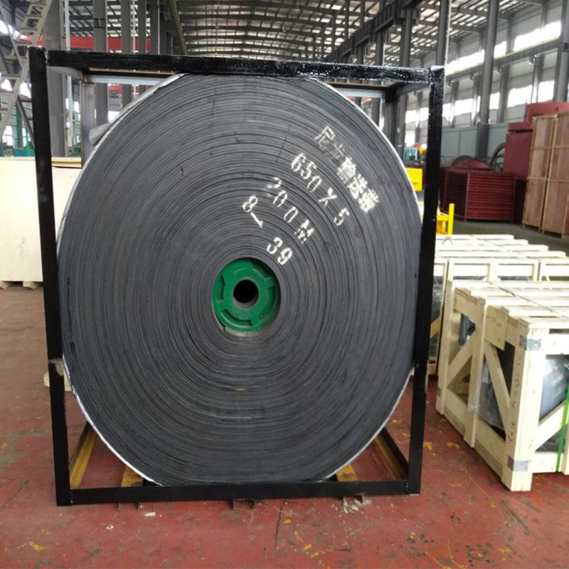 Industrial Rubber Heat Resistant Conveyor Belt for Steel Mining