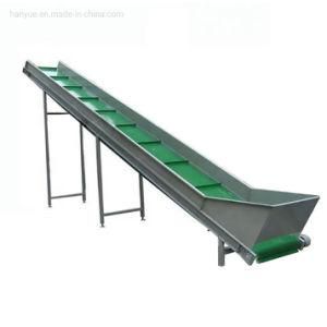 Flat Table Style Converyor Belt for Conveying Waste Bags