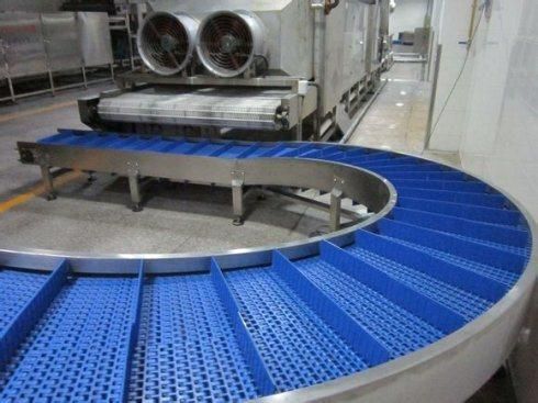 Turning Series Flat Curved Belt Conveyor Machine Convyor System