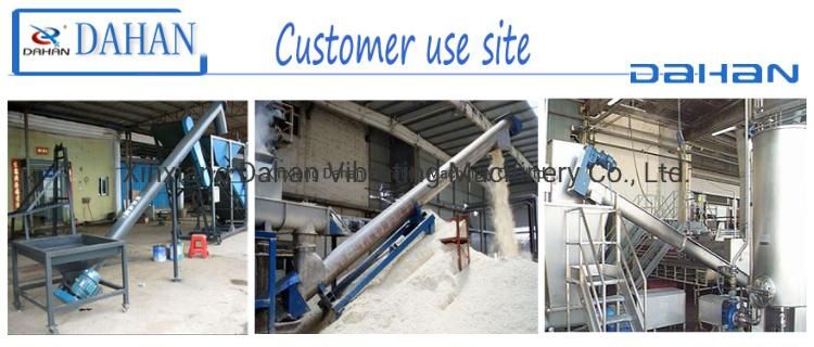 Vertical Powder Hopper Flexible Auger Screw Conveyor Feeder Machine