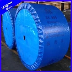 Abrasive Multiply Ep/Ee Polyester Fabric Conveyor Belt for Wood/Port/Grain/Coal/Cement