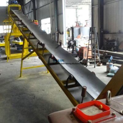 Industrial Long Belt Conveyor for Rock Iron transportation