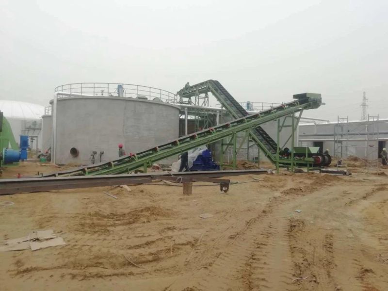 Rice Bag Adjust Height Mobile Belt Conveyor for Warehouse
