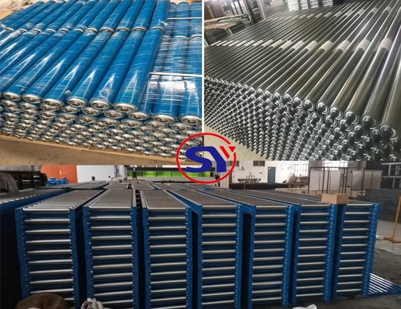 Powered Turning Tapered Roller Conveyer for Combining Conveyor Line